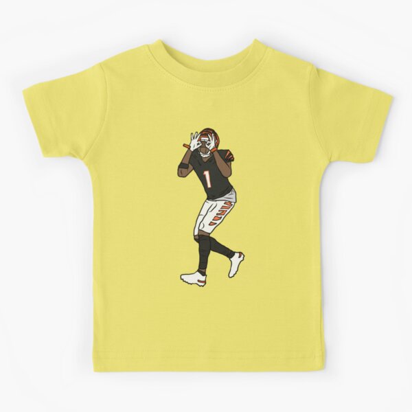 Ja'Marr Chase Back-To Kids T-Shirt for Sale by RatTrapTees