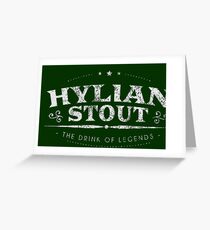 Hylian Stout - The Drink of Legends Greeting Card