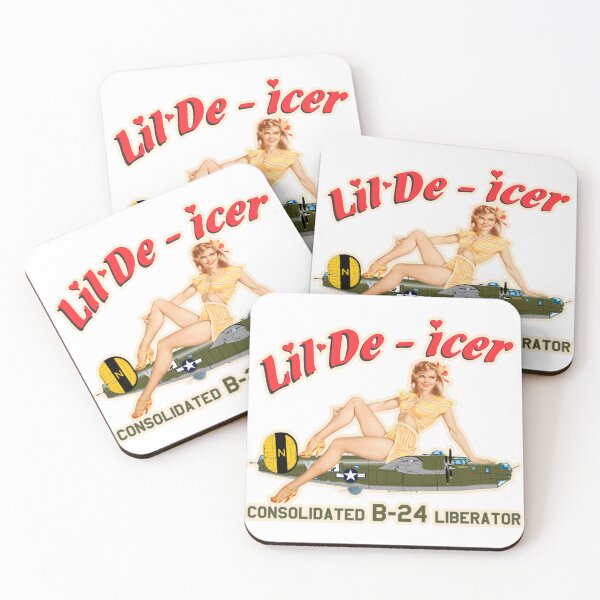 Item preview, Consolidated B-24 Liberator - Noise Art Phrases - Lil De-icer  - Clean Style designed and sold by pzd501.