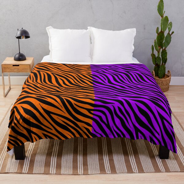 Item preview, Orange and Purple Zebra Stripes designed and sold by Mark Cannon.