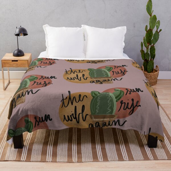 Item preview, the sun will rise again cactus designed and sold by royaldesigns28.