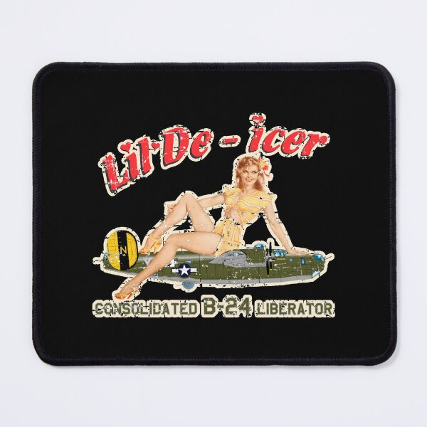 Item preview, Consolidated B-24 Liberator - Noise Art Phrases - Lil De-icer - Grunge Style designed and sold by pzd501.