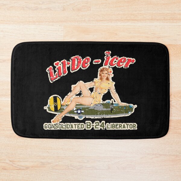 Item preview, Consolidated B-24 Liberator - Noise Art Phrases - Lil De-icer  - Grunge Style designed and sold by pzd501.