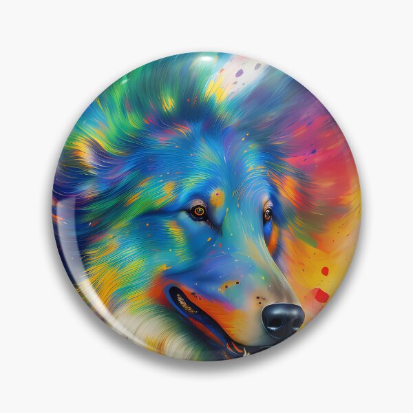 Item preview, Dog Oil Painting Splattered designed and sold by SableSyndciate.