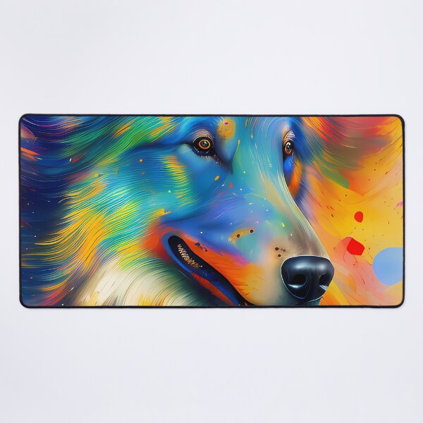 Item preview, Dog Oil Painting Splattered designed and sold by SableSyndciate.