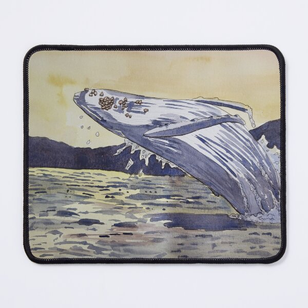 Item preview, Whale Breaching at Sunset designed and sold by Nicole Hanson.