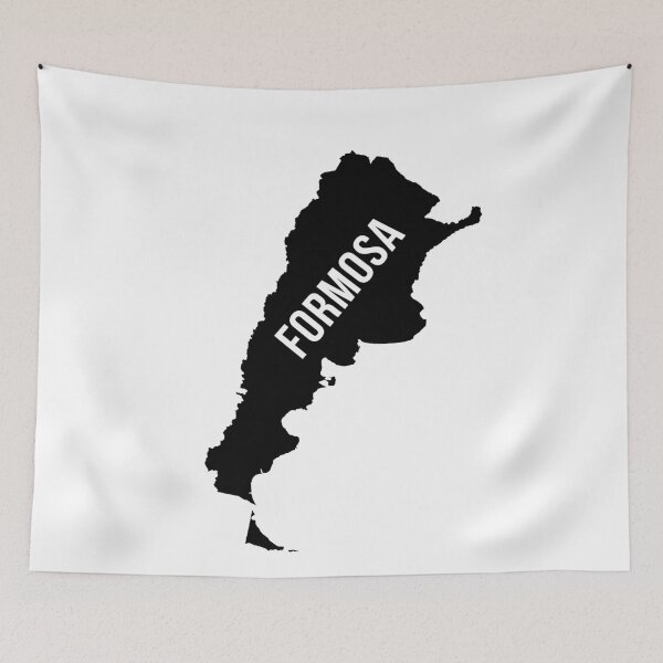 Item preview, Formosa, Argentina Silhouette designed and sold by CartoCreative.