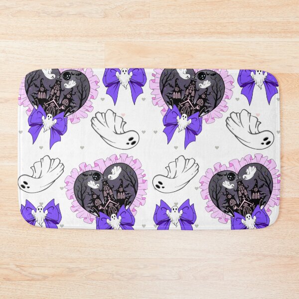 Item preview, Heart Ghostie Haunted Bow Pattern designed and sold by candycornsketch.