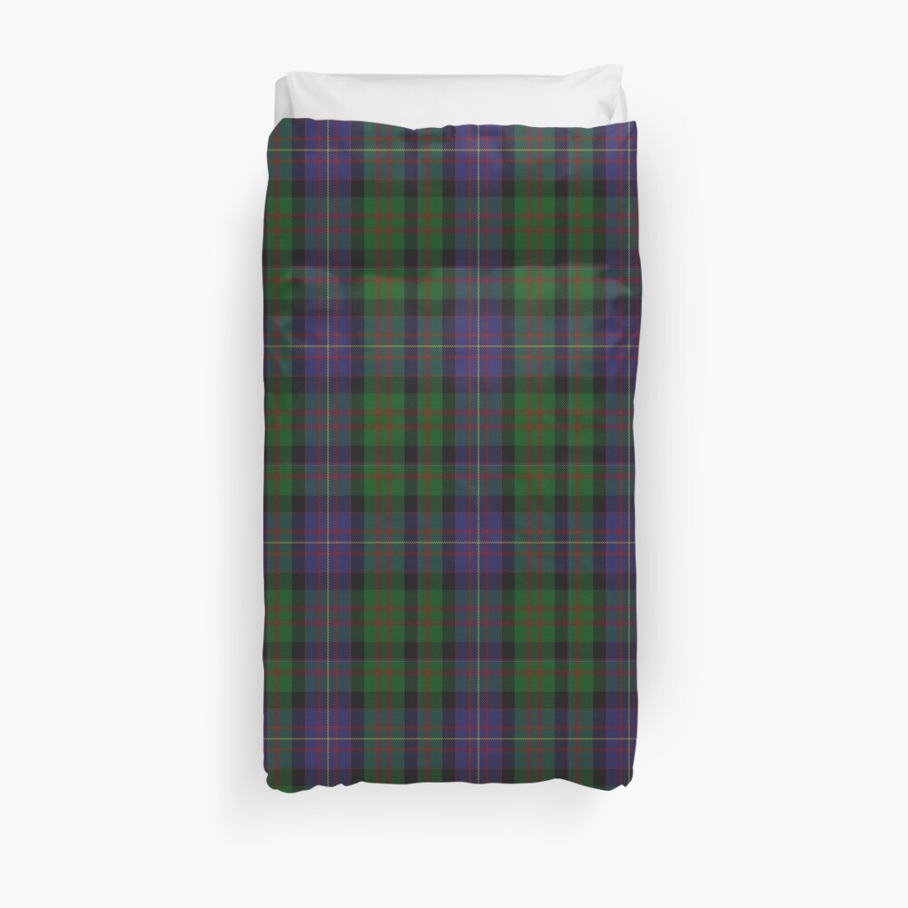 00563 Cameron of Erracht Military Tartan Duvet Cover