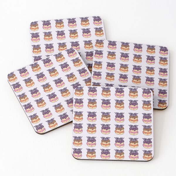 Item preview, Bats and Donuts Cafe Pattern designed and sold by candycornsketch.