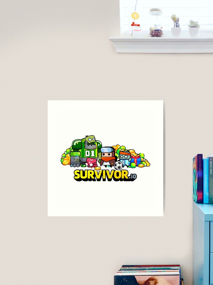 Survivor. io Game, zombie video game Sticker for Sale by Mycutedesings-1