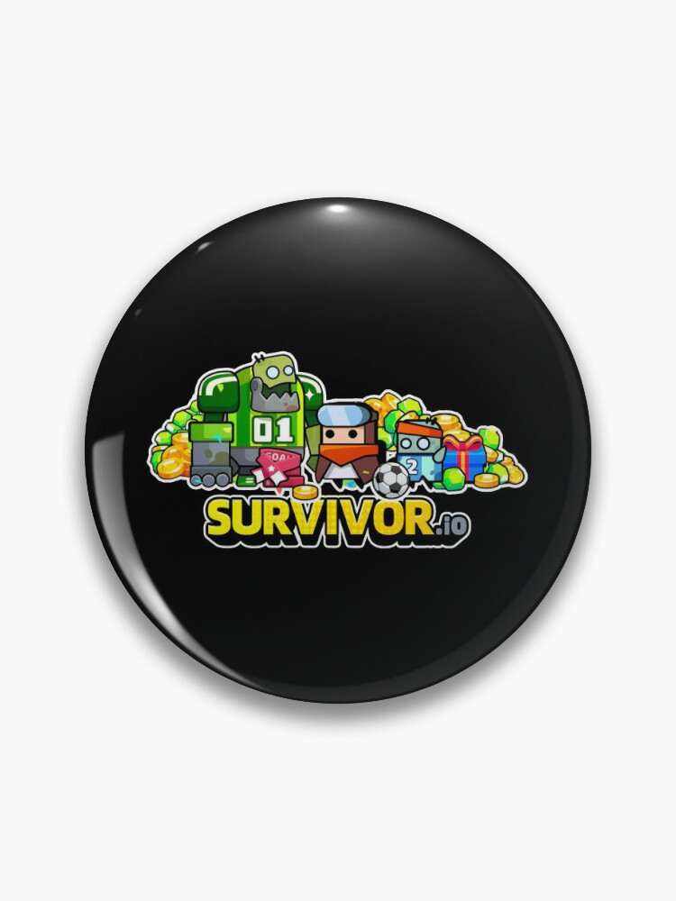 Survivor. io Game, zombie video game Pin for Sale by Mycutedesings-1