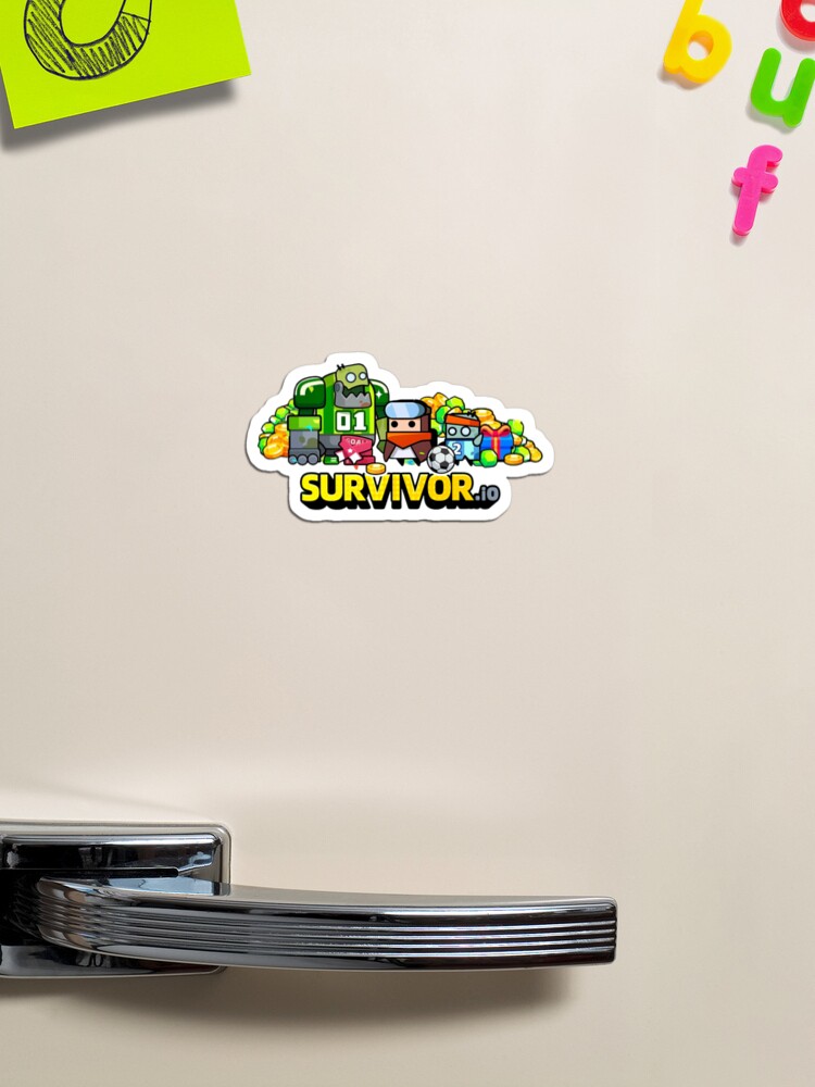 Survivor. io Game, zombie video game Sticker for Sale by Mycutedesings-1