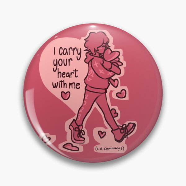 Item preview, I Carry Your Heart With Me! designed and sold by cakecarton.