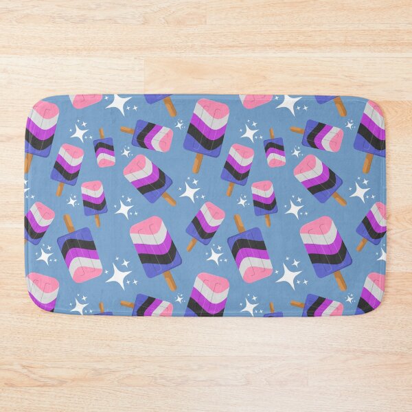 Item preview, Cute Gender Fluid Ice Pops designed and sold by LiveLoudGraphic.