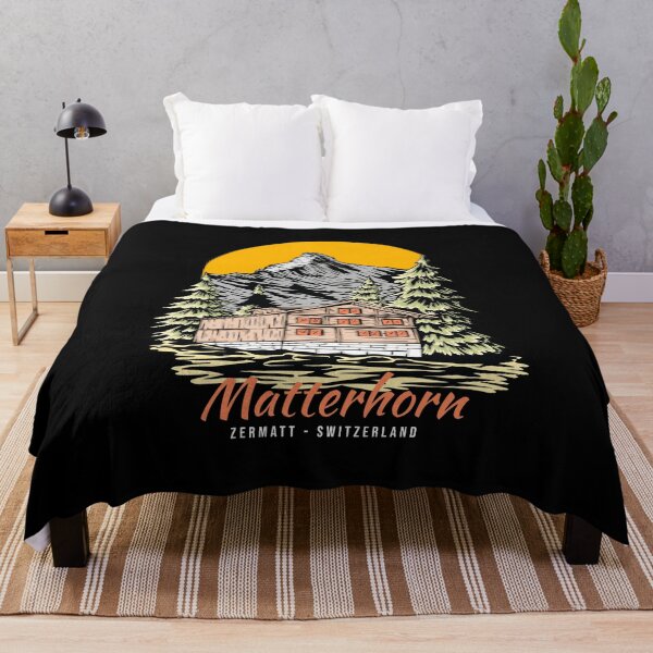 Item preview, The Matterhorn Mountain Switzerland Zermatt Sunset, Swiss Alps designed and sold by Quotesigner.