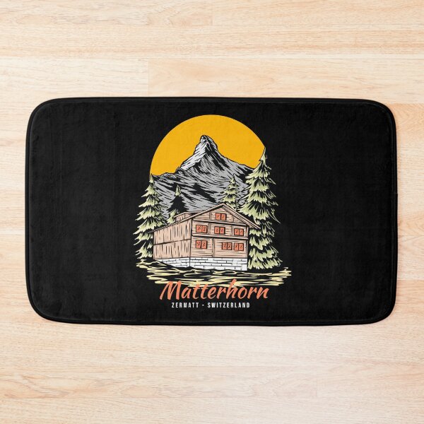 Item preview, The Matterhorn Mountain Switzerland Zermatt Sunset, Swiss Alps designed and sold by Quotesigner.