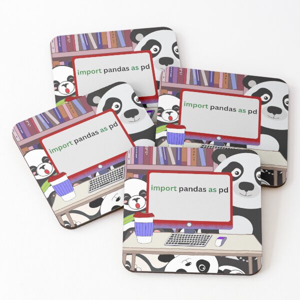 Item preview, Import pandas as pd Python joke design  designed and sold by t1n3333.