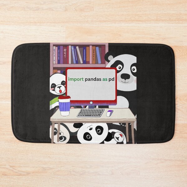 Item preview, Import pandas as pd Python joke design  designed and sold by t1n3333.