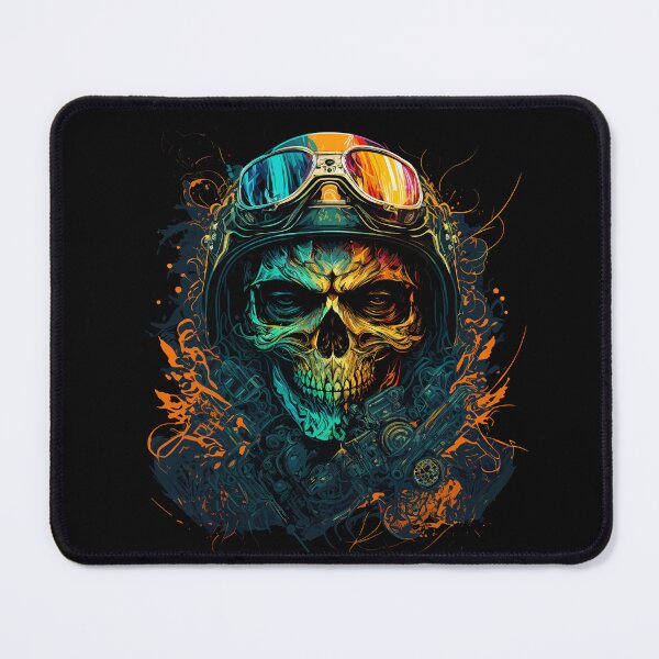 Item preview, Green Flame Motorcycle Reaper designed and sold by ChasmicArt.