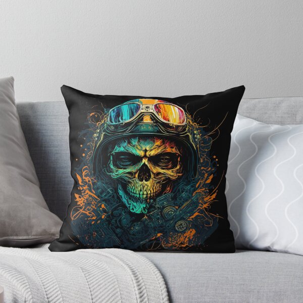Item preview, Green Flame Motorcycle Reaper designed and sold by ChasmicArt.