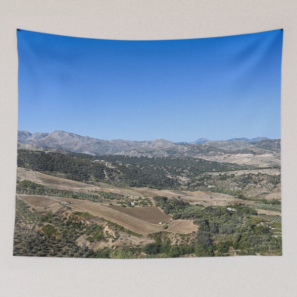 Item preview, View Of The Valley Of Serrania De Ronda From The Observation Deck Of The City Park designed and sold by Kate-P-.