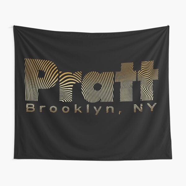 Artikel-Vorschau von Logo des Pratt Institute, Brooklyn NY (Gold auf Schwarz)), designt und verkauft von saaad-pap.