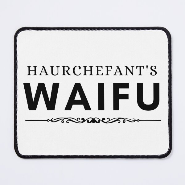 Item preview, Haurchefant's Waifu (flourish) designed and sold by Nerd Stuff by Anzo.