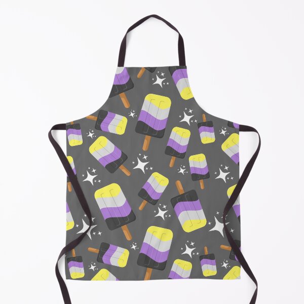 Item preview, Cute Non-Binary Ice Pops designed and sold by LiveLoudGraphic.