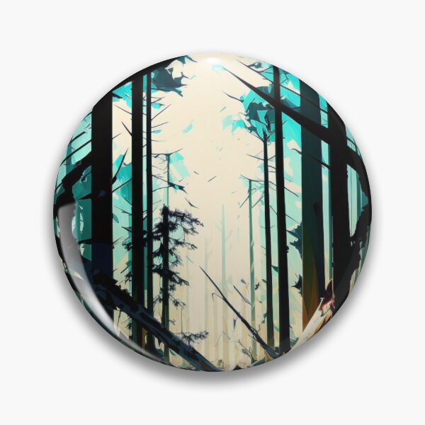 Item preview, Abstract Forest 2 designed and sold by Standard Deviation Co.