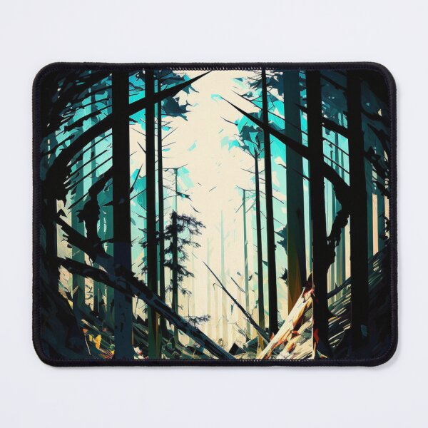 Item preview, Abstract Forest 2 designed and sold by Standard Deviation Co.
