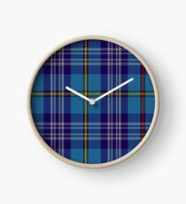 00570 Citadel Military Academy Tartan Clock