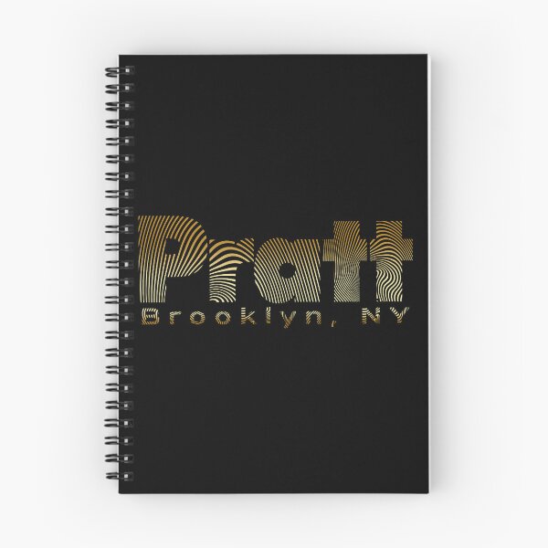 Item preview, Pratt Institute logo, Brooklyn NY (TRANSPARENT gold on black)) designed and sold by saaad-pap.