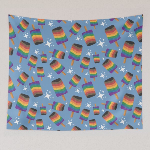 Item preview, Cute Inclusive Rainbow Ice Pops designed and sold by LiveLoudGraphic.
