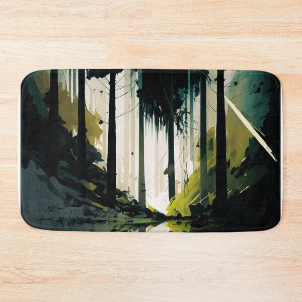 Item preview, Abstract Forest 3 designed and sold by Standard Deviation Co.