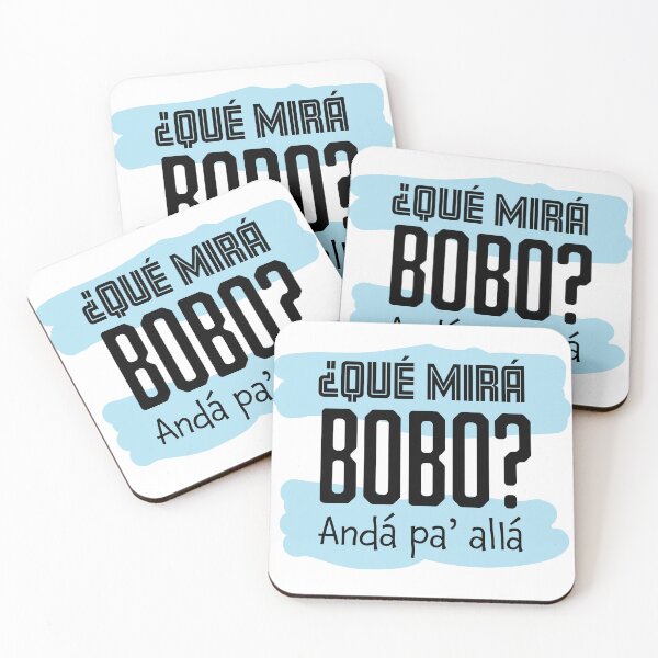 Item preview, Qué miras bobo? Andá pa’ allá designed and sold by Adrie van der Meer.