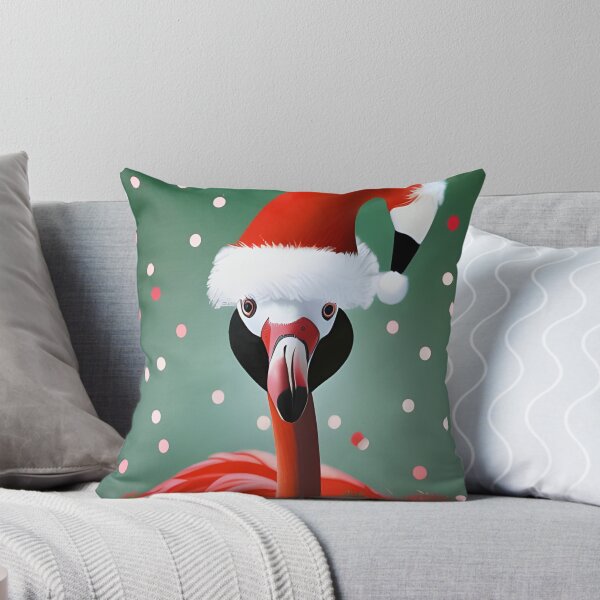 Item preview, Flamingo Christmas  designed and sold by MamaLovesMambo.
