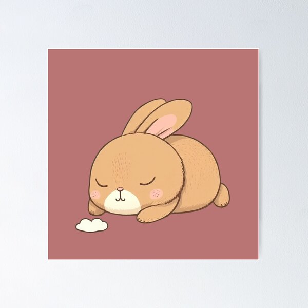 Sleeping Bunny Posters for Sale