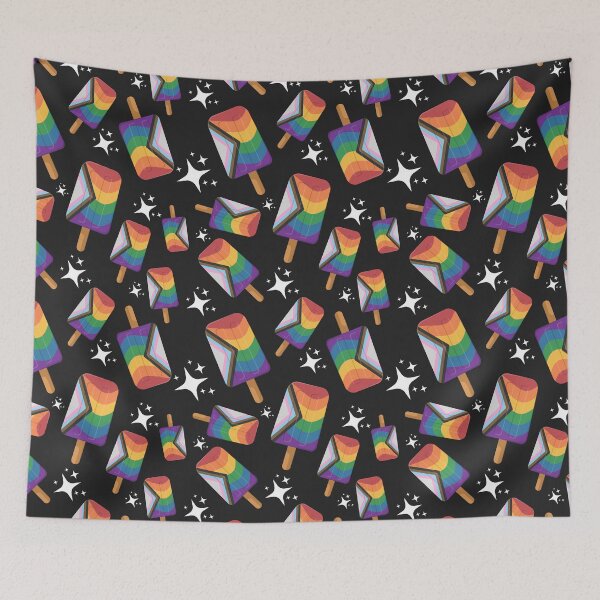 Item preview, Cute Progressive Rainbow Ice Pops designed and sold by LiveLoudGraphic.