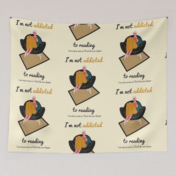Item preview, Addicted? Reading? Me? Nooo...... designed and sold by AllyBean0401.