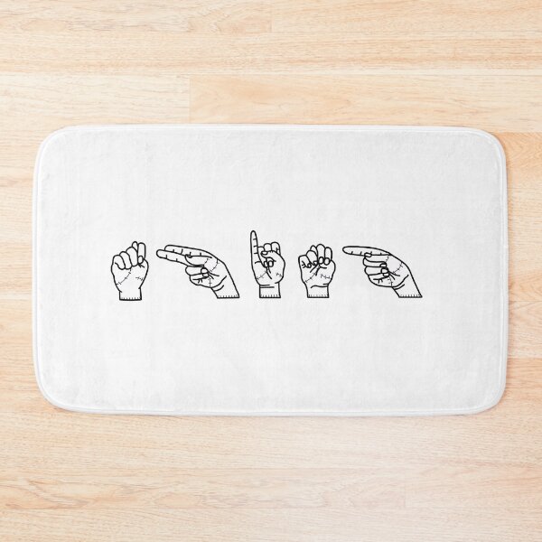 Item preview, 'Thing' - in ASL - Wednesday - Outline designed and sold by gaslight-n.