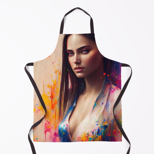 Item preview, Copy of Urban Woman Graffiti Oil Painting Splattered designed and sold by SableSyndciate.