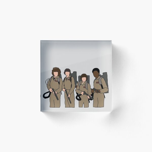 stranger things ghostbusters Acrylic Block