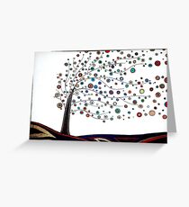 Taken with the Wind Greeting Card