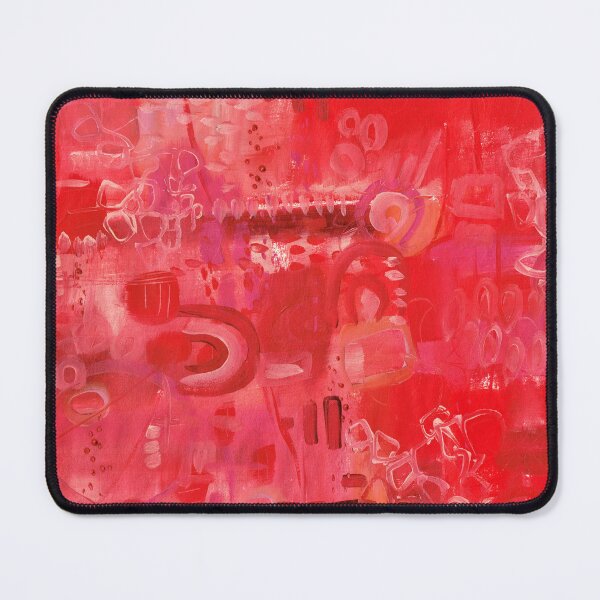 Item preview, Christmas Red Abstract Stars with marks designed and sold by Deb Webb.