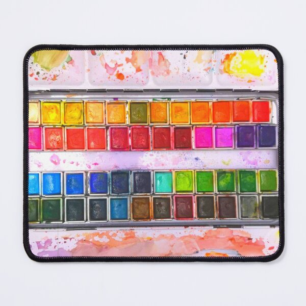Item preview, Messy Watercolor Palette designed and sold by MandyRosko.