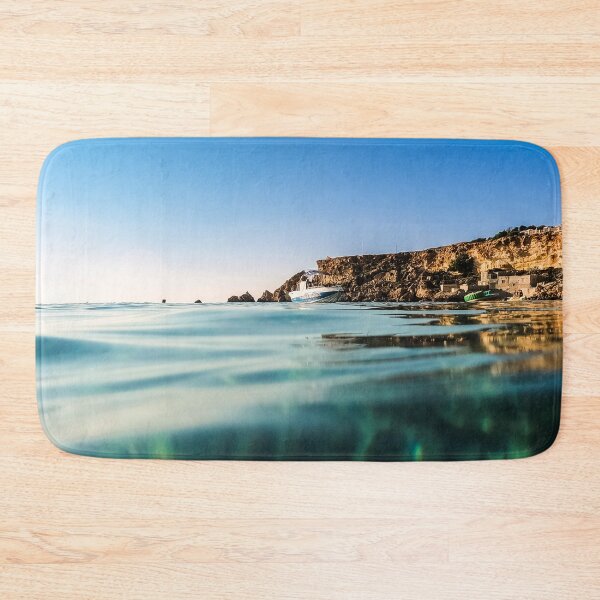 Item preview, Boat Floats On Crystal Clear Water designed and sold by Kate-P-.
