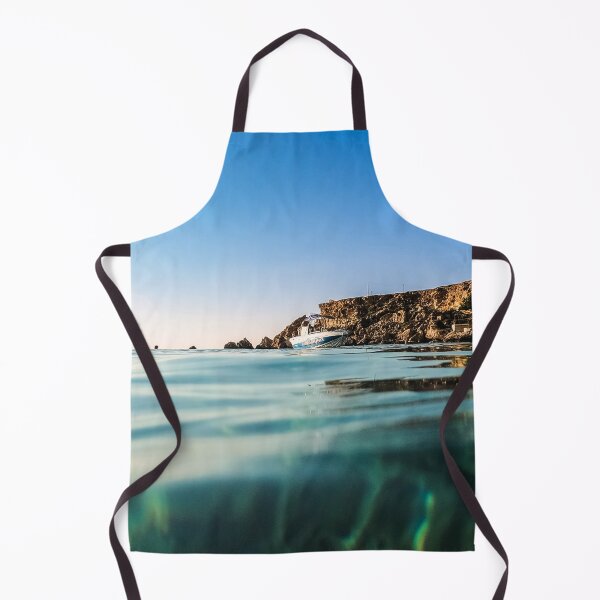 Item preview, Boat Floats On Crystal Clear Water designed and sold by Kate-P-.