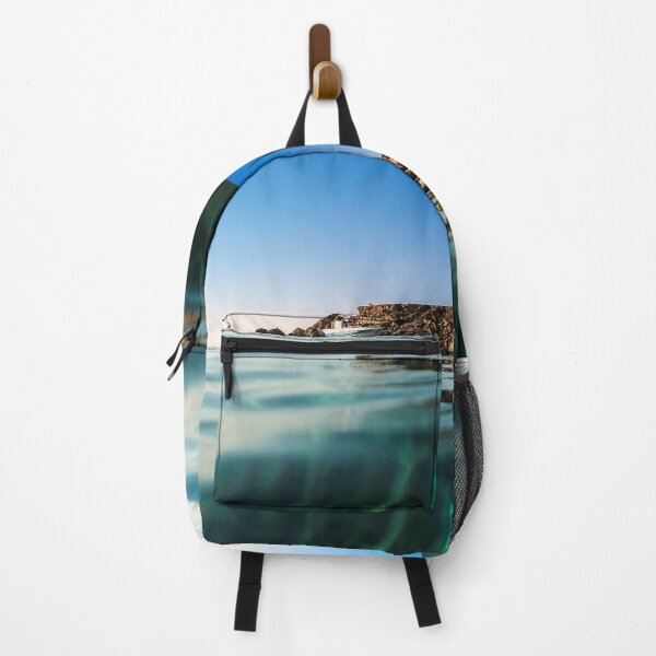 Item preview, Boat Floats On Crystal Clear Water designed and sold by Kate-P-.