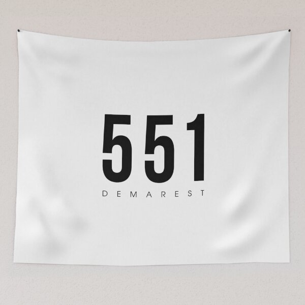 Item preview, Demarest, NJ - 551 Area Code designed and sold by CartoCreative.